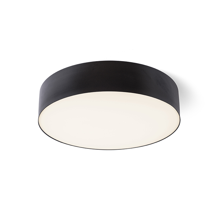 RENDL COIMBRA sufitowa czarna 230V LED 24W 3000K