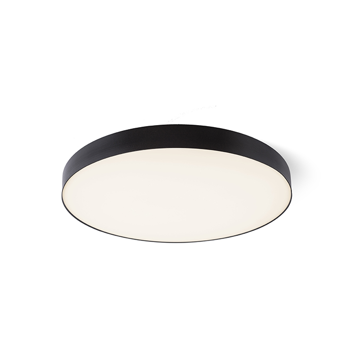 RENDL COIMBRA sufitowa czarna 230V LED 24W 3000K