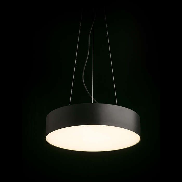 RENDL COIMBRA sufitowa czarna 230V LED 24W 3000K