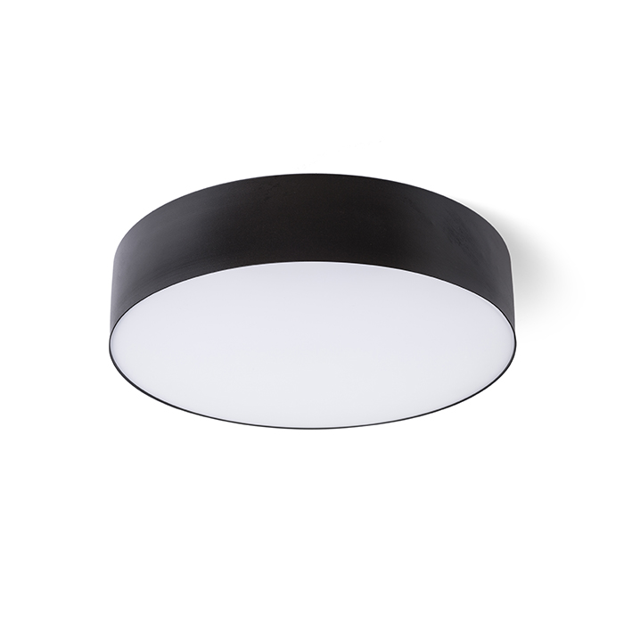 RENDL COIMBRA sufitowa czarna 230V LED 24W 3000K