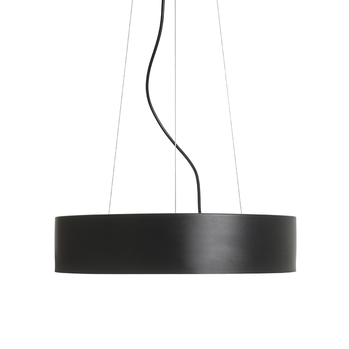 RENDL COIMBRA sufitowa czarna 230V LED 24W 3000K