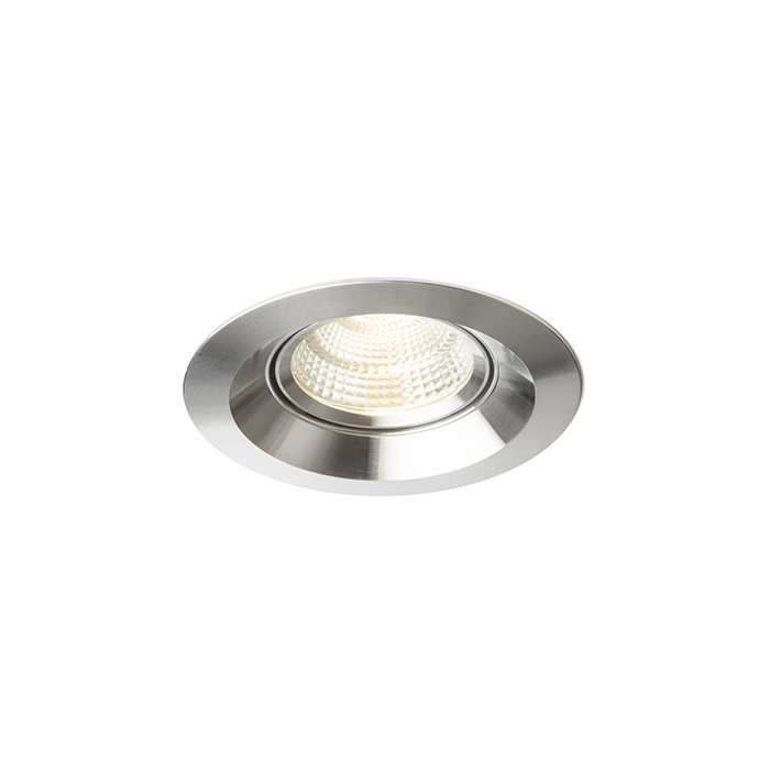 RENDL SPARKLE wpuszczana aluminium polerowane 230V LED 5W 24° 3000K