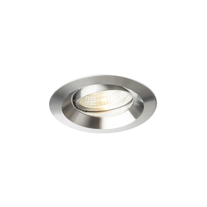 RENDL SPARKLE wpuszczana aluminium polerowane 230V LED 5W 24° 3000K