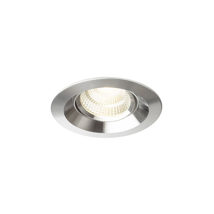 RENDL SPARKLE wpuszczana aluminium polerowane 230V LED 5W 24° 3000K