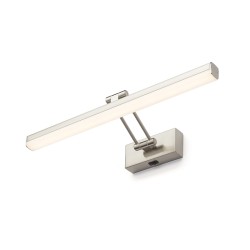 RENDL SWING nad obraz aluminium szczotkowane 230V LED 8W 3000K