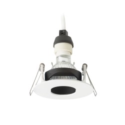 RENDL RAQ nieruchoma biała 230V GU10 35W