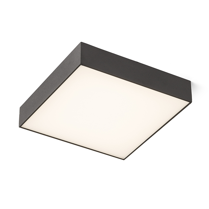 RENDL LARISA SQ 30 sufitowa czarna 230V LED 30W 3000K 4000K 6500K