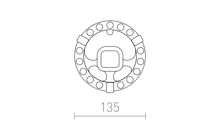 RENDL LED MODUL R 14 230V LED 11W 3000K