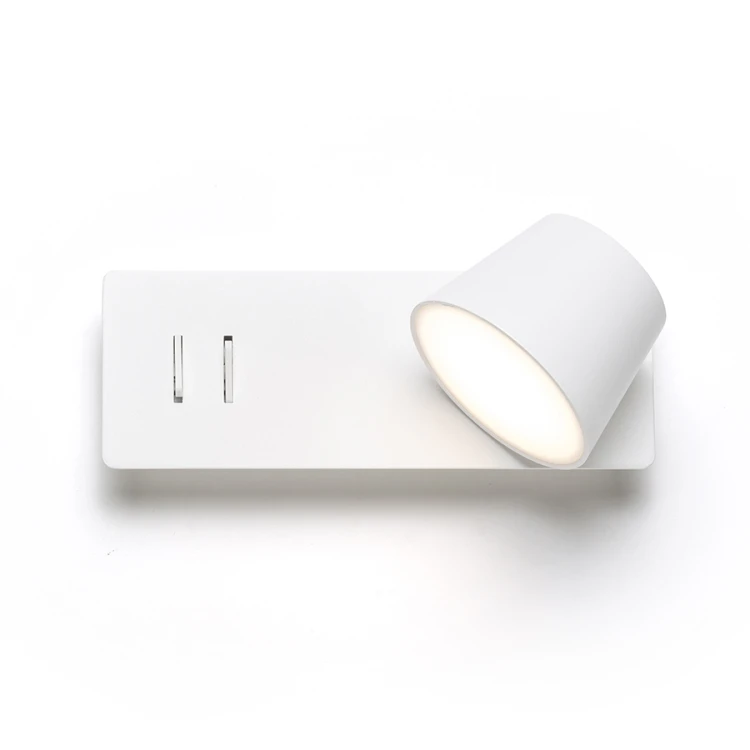 RENDL AMADEUS ściana z podświetleniem biała 230V LED 4+6W 3000K