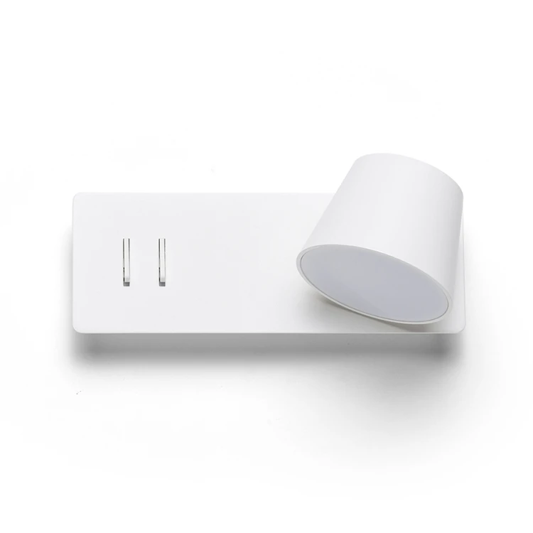RENDL AMADEUS ściana z podświetleniem biała 230V LED 4+6W 3000K