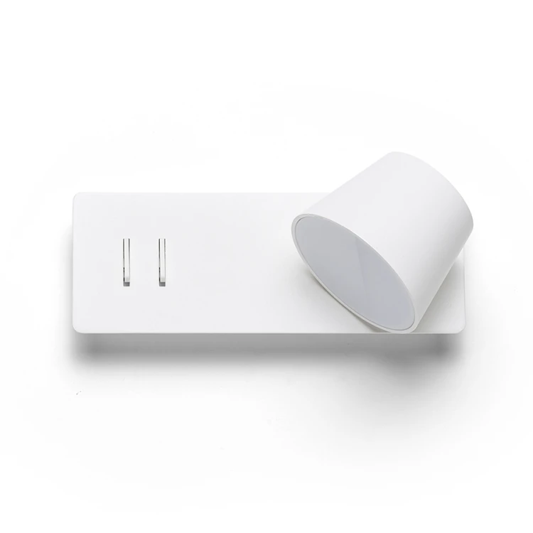 RENDL AMADEUS ściana z podświetleniem biała 230V LED 4+6W 3000K
