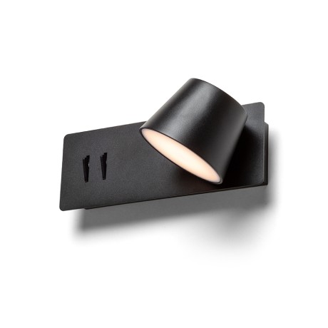 Przejdź do produktu RENDL AMADEUS ściana z podświetleniem czarna 230V LED 4+6W 3000K