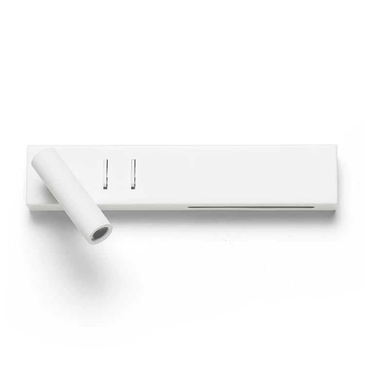 RENDL ODEON ściana z podświetleniem biała 230V LED 8+3W 30° 3000K