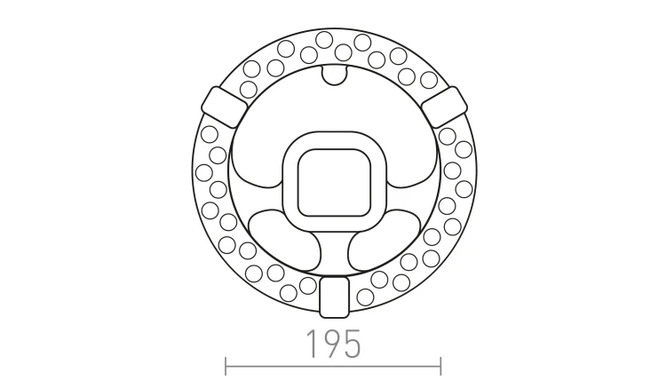 RENDL LED MODUL R 20 230V LED 24W 3000K