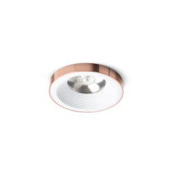 RENDL SHARM PLUS wpuszczana biała miedź 230V LED 10W 24° 3000K