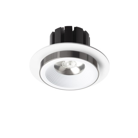 Przejdź do produktu RENDL SHARM R I wpuszczana biała czarny chrom 230V LED 10W 24° 3000K