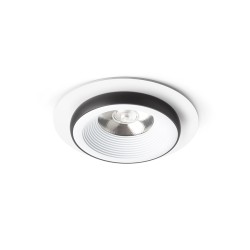 RENDL SHARM R I wpuszczana biała/czarna 230V LED 10W 24° 3000K