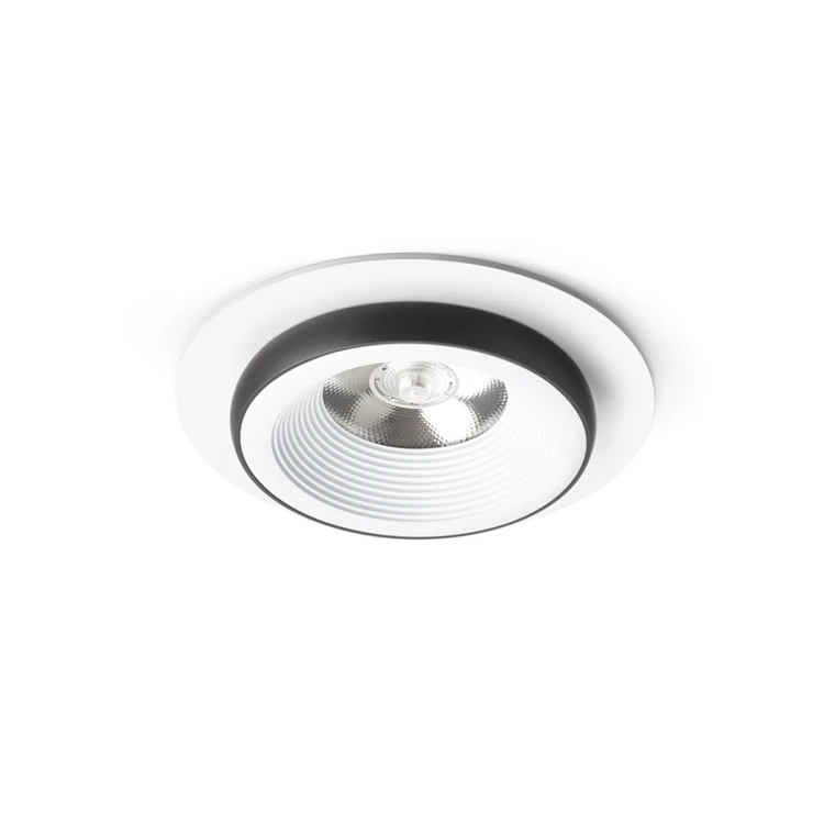 RENDL SHARM R I wpuszczana biała/czarna 230V LED 10W 24° 3000K