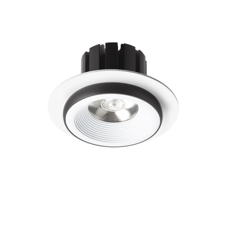 RENDL SHARM R I wpuszczana biała/czarna 230V LED 10W 24° 3000K