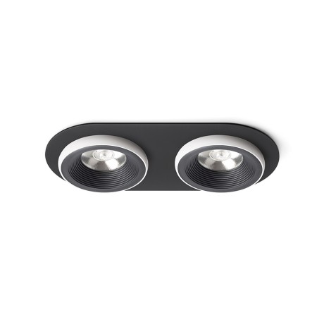 Przejdź do produktu RENDL SHARM R II wpuszczana czarna/biała 230V LED 2x10W 24° 3000K