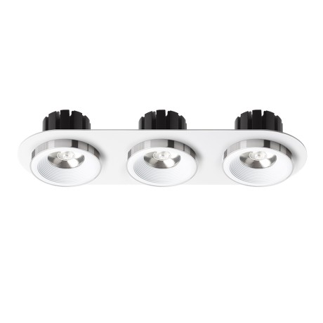 Przejdź do produktu RENDL SHARM R III wpuszczana biała chrom 230V LED 3x10W 24° 3000K