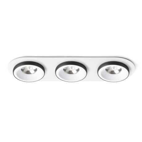 Przejdź do produktu RENDL SHARM R III wpuszczana biała/czarna 230V LED 3x10W 24° 3000K