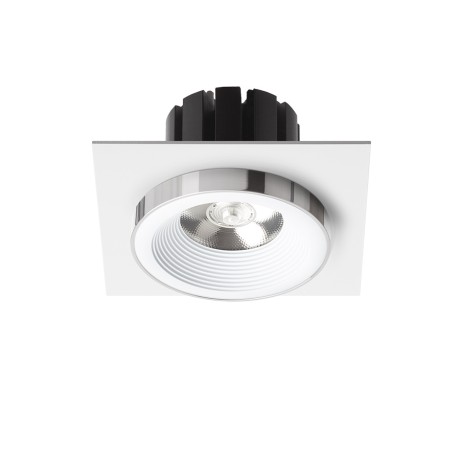 Przejdź do produktu RENDL SHARM SQ I wpuszczana biała chrom 230V LED 10W 24° 3000K