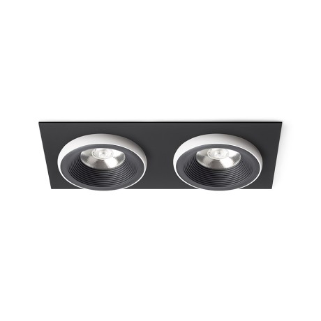 Przejdź do produktu RENDL SHARM SQ II wpuszczana czarna/biała 230V LED 2x10W 24° 3000K