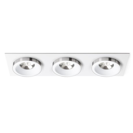 Przejdź do produktu RENDL SHARM SQ III wpuszczana biała chrom 230V LED 3x10W 24° 3000K