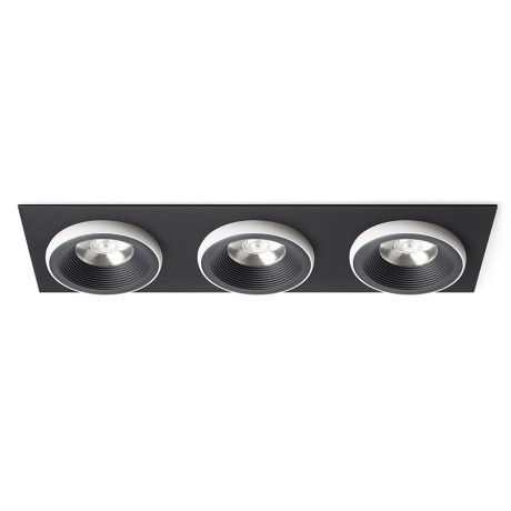 Przejdź do produktu RENDL SHARM SQ III wpuszczana czarna/biała 230V LED 3x10W 24° 3000K