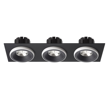 Przejdź do produktu RENDL SHARM SQ III wpuszczana czarna/biała 230V LED 3x10W 24° 3000K