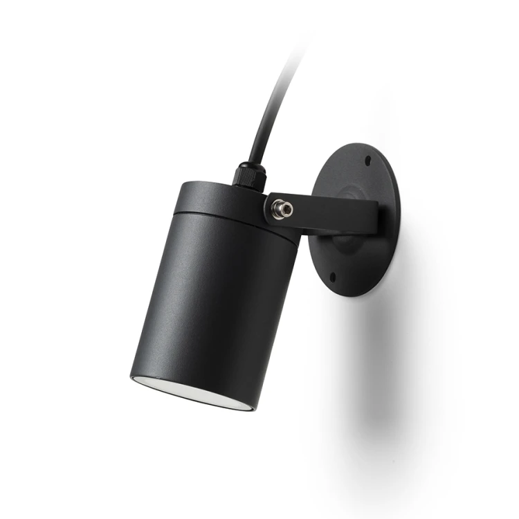 RENDL NAVONA natynkowa antracyt 230V LED GU10 8W IP65
