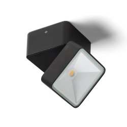 RENDL FLAVIO SQ natynkowa czarna 230V LED 6W 110° IP54 3000K