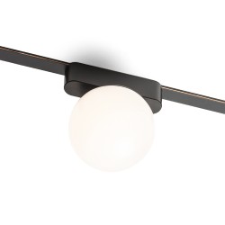 RENDL CIARA 10 dla systemu VEGA/WAVE czarna akryl mleczny 24V= LED 6W 3000K 4000K 5700K