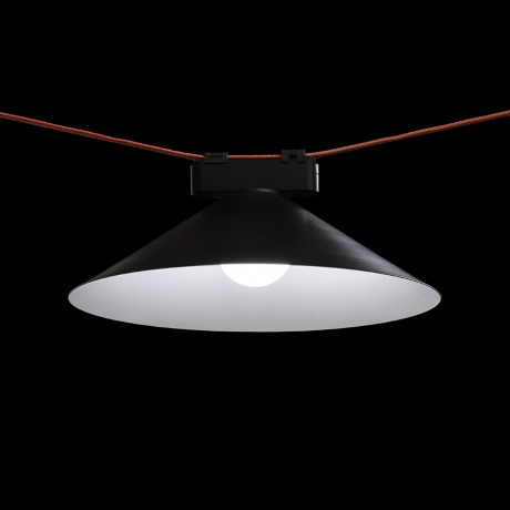 Przejdź do produktu RENDL FLAN 33 wisząca czarna/biała 24V= LED 12W 3000K 4000K 5700K