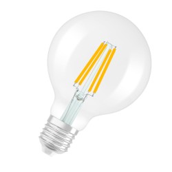 RENDL OSRAM Globe 80 przezroczysta 230V E27 EQ60 2700K