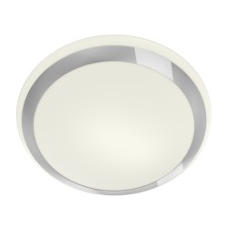 RENDL AREA LED sufitowa szkło opalowe/chrom 230V LED 24W IP44 3000K