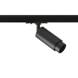 RENDL OPTIMUS 2 ZOOM do 1-faz. szyny czarna 230V LED GU10 9W 25 65°