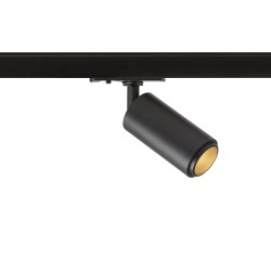 RENDL OPTIMUS 2 ZOOM do 1-faz. szyny czarna 230V LED GU10 9W 25 65°