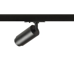 RENDL OPTIMUS 2 ZOOM do 1-faz. szyny czarna 230V LED GU10 9W 25 65°