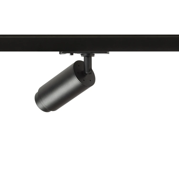 RENDL OPTIMUS 2 ZOOM do 1-faz. szyny czarna 230V LED GU10 9W 25 65°