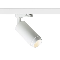 RENDL OPTIMUS 2 ZOOM do 3-faz. szyny biała 230V LED GU10 9W 25 65°