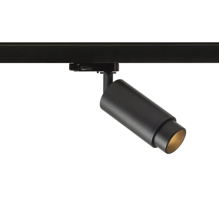 RENDL OPTIMUS 2 ZOOM do 3-faz. szyny czarna 230V LED GU10 9W 25 65°