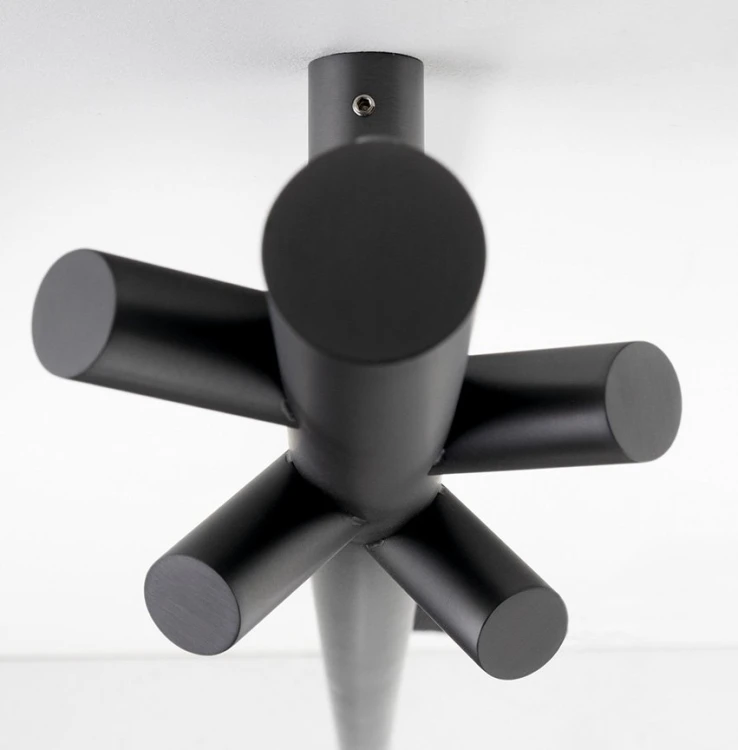 PASADOR elektryczna suszarka na ręczniki, okrągła, 150x1500mm, 30 W, gun metal