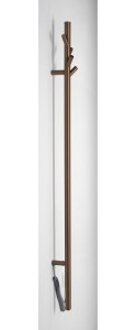 PASADOR elektryczna suszarka na ręczniki, okrągła, 150x1500mm, 30 W, miedź mat