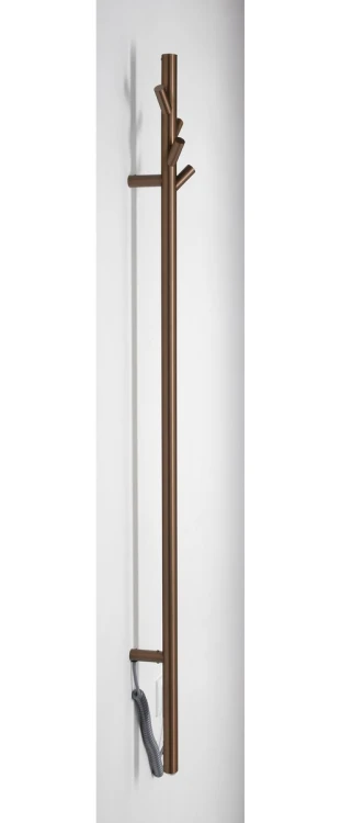 PASADOR elektryczna suszarka na ręczniki, okrągła, 150x1500mm, 30 W, miedź mat