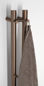 PAPINADO elektryczna suszarka na ręczniki, 109x1200mm, 40 W, miedź mat