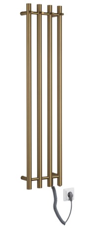 Przejdź do produktu PAPINADO elektryczna suszarka na ręczniki, 263x1200mm, 85 W, złoto mat