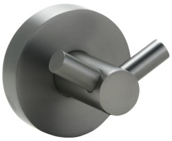 X-ROUND GUN METAL haczyk podwójny, gun metal