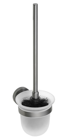 Przejdź do produktu X-ROUND GUN METAL wisząca szczotka do WC, szkło mleczne, gun metal